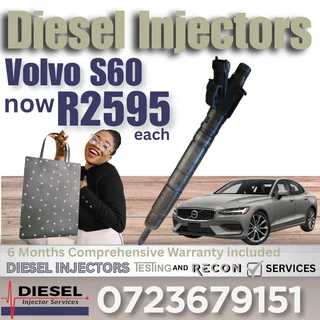 Volvo S60 diesel injectors for sale