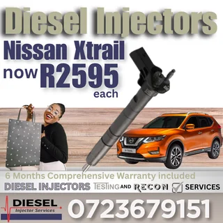 Nissan Xtrail diesel injectors for sale