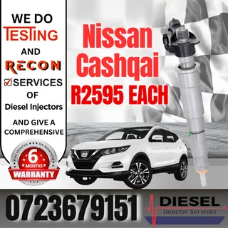 Nissan Cashqai diesel injectors for sale