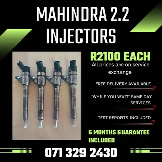 Mahindra 2.2 Diesel Injectors For Sale With Warranty