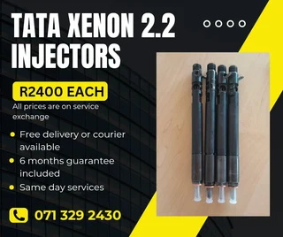 Tata Xenon 2.2 Injectors For Sale With Warranty