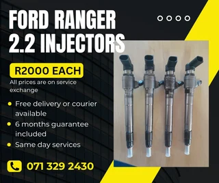 Ford Ranger 2.2 Diesel Injectors For Sale With Warranty