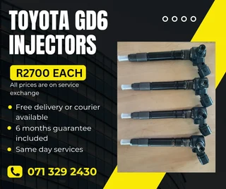 Toyota Gd6 Diesel Injectors For Sale With Warranty