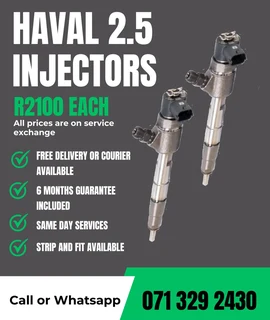 Haval 2.5 Diesel Injectors For Sale With Warranty