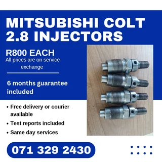 Mitsubishi Colt 2.8 Diesel Injectors For Sale With Warranty