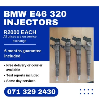 Bmw E46 320 Injectors For Sale With Warranty
