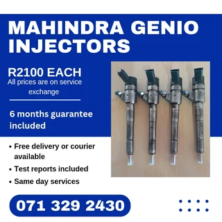 Mahindra Genio Diesel Injectors For Sale With Warranty