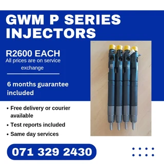 Gwm P Series Injectors For Sale With Warranty