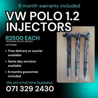 Vw Polo 1.2 Diesel Injectors For Sale With Warranty On