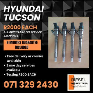 Hyundai Tucson Diesel Injectors For Sale With Warranty