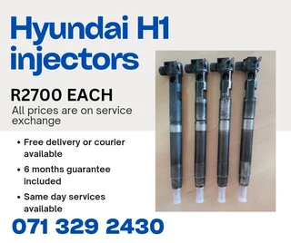 Hyundai H1 Injectors For Sale With Warranty On