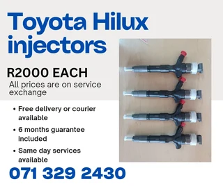 Toyota Hilux Diesel Injectors For Sale With Warranty