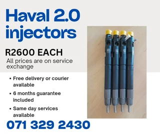 Haval 2.0 Injectors For Sale With Warranty