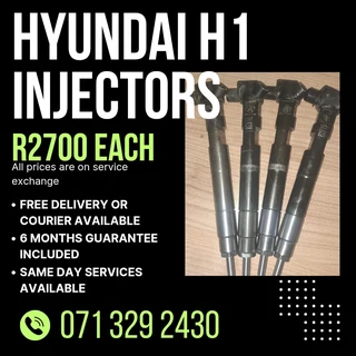 Hyundai H1 Injectors For Sale With Warranty