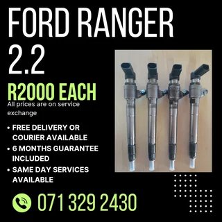 Ford Ranger 2.2 Diesel Injectors For Sale With Warranty