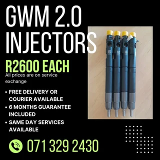 Gwm 2.0 Injectors For Sale With Warranty