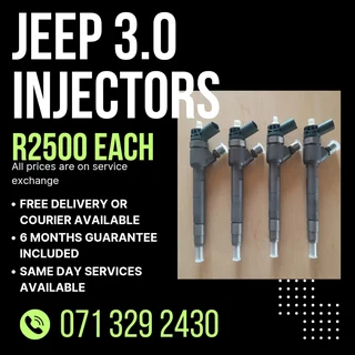 Jeep 3.0 Injectors For Sale With Warranty