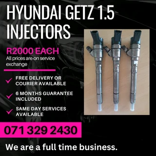 Hyundai Getz 1.5 Diesel Injectors For Sale With Warranty