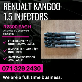Renualt Kangoo 1.5 Diesel Injectors For Sale With Warranty