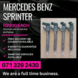 Mercedes Benz Sprinter Injectors For Sale With Warranty