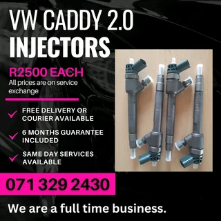 Vw Caddy 2.0 Injectors For Sale With Warranty