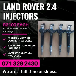 Land Rover 2.4 Diesel Injectors For Sale With Warranty