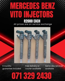 Mercedes Benz Vito Diesel Injectors For Sale With Warranty
