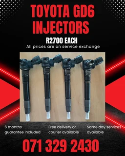 Toyota Gd6 Diesel Injectors For Sale With