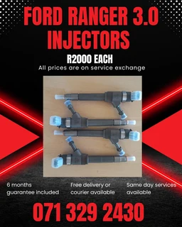 Ford Ranger 3.0 Diesel Injectors For Sale With Warranty