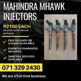 Mahindra Mhawk Diesel Injectors For Sale With Warranty