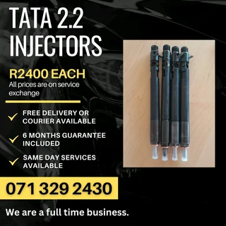Tata 2.2 Injectors For Sale With Warranty