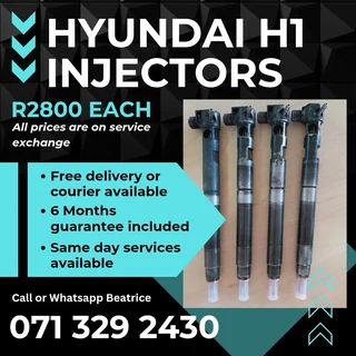Hyundai H1 Injectors For Sale With Warranty On