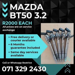 Mazda Bt50 3.2 Diesel Injectors For Sale With Warranty