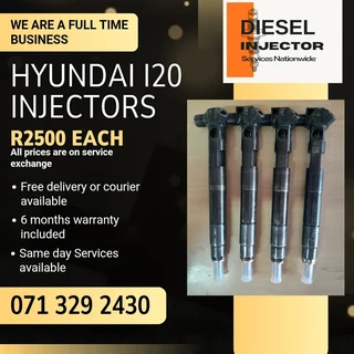Hyundai I20 Diesel Injectors For Sale With Warranty