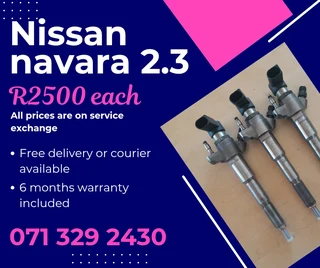 Nissan Navara 2.3 Diesel Injectors For Sale With Warranty