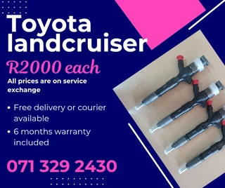 Toyota Landcruiser Injectors For Sale With Warranty