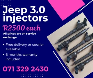 Jeep 3.0 Injectors For Sale With Warranty