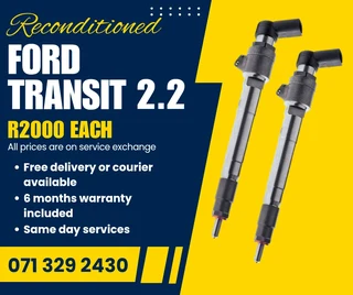 Ford Transit 2.2 Diesel Injectors For Sale With Warranty