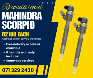 Mahindra Scorpio Diesel Injectors For Sale With Warranty