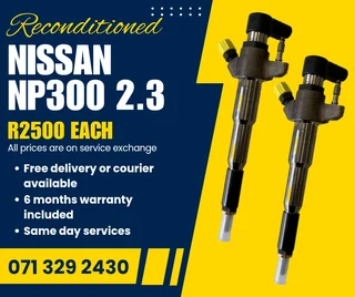 Nissan Np300 2.3 Diesel Injectors For Sale With Warranty