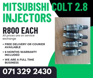 Mitsubishi Colt 2.8 Diesel Injectors For Sale With Warranty