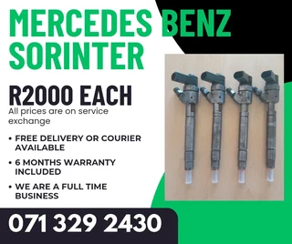 Mercedes Benz Sprinter Injectors For Sale With Warranty