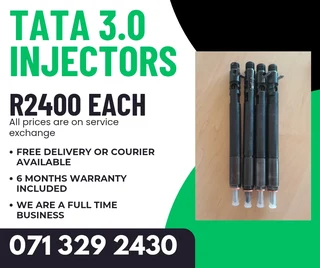 Tata 3.0 Diesel Injectors For Sale With Warranty