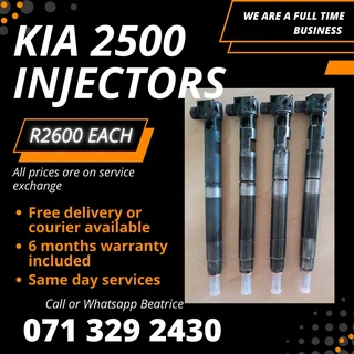 Kia 2500 Diesel Injectors For Sale With Warranty