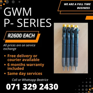 Gwm P Series Injectors For Sale With Warranty On