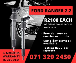 Ford Ranger 2.2 Diesel Injectors For Sale With Warranty