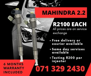 Mahindra 2.2 Diesel Injectors For Sale With Warranty