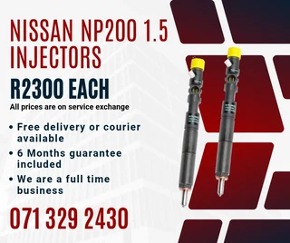 Nissan Np200 1.5 Diesel Injectors For Sale With Warranty