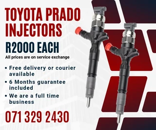 Toyota Prado Diesel Injectors For Sale With Warranty