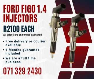 Ford Figo 1.4 Diesel Injectors For Sale With Warranty